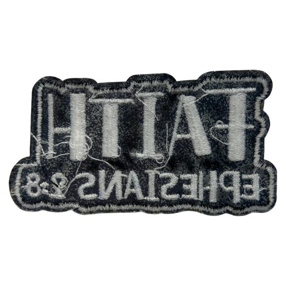 Faith Iron On Patch - Picture 3 of 3